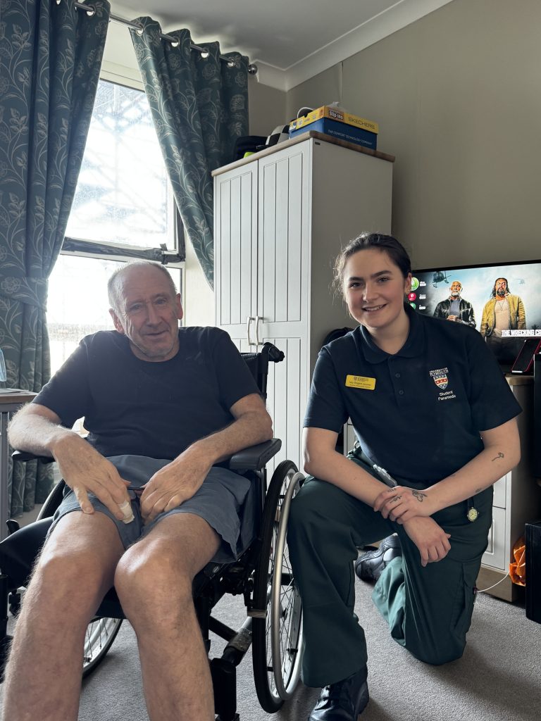 paramedic training at Swallowcourt